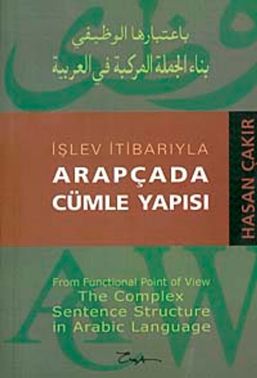İşlev İtibarıyla Arapçada Cümle Yapısı