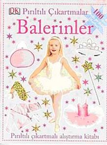 Pırıltılı Çıkartmalar Balerinler