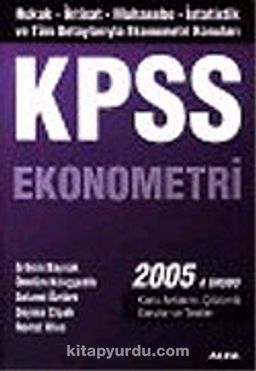 KPSS Ekonometri 2005/A Grubu