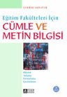 Cümle ve Metin Bilgisi