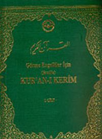 Görme Engelliler İçin (Braille) Kur'an-ı Kerim (6 Cilt)