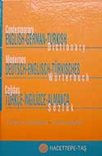 Çağdaş Türkçe-İngilizce- Almanca Sözlük