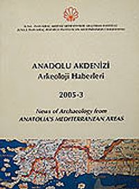Anadolu Akdenizi Arkeoloji Haberleri 2005-3