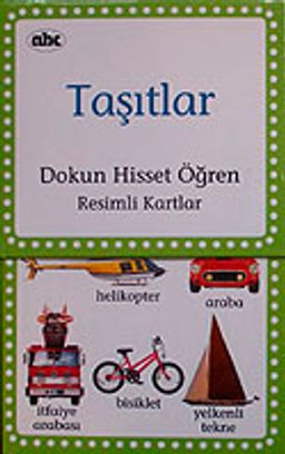 Taşıtlar & Dokun Hisset Öğren Resimli Kartlar