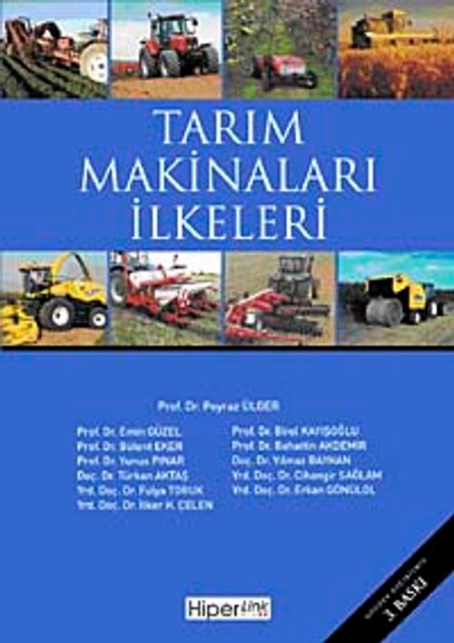 Tarım Makinaları İlkeleri