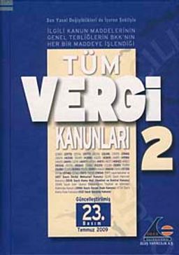 Tüm Vergi Kanunları (2 Cilt)