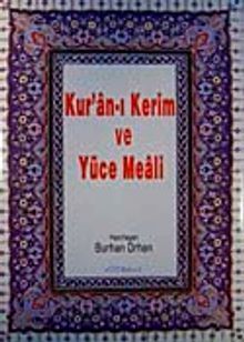 Kur'an-ı Kerim ve Yüce Meali (Orta Boy)