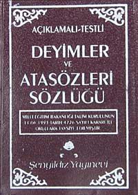 Açıklamalı Testli Deyimler ve Atasözleri Sözlüğü (Plastik Kapak) (Cep Boy)