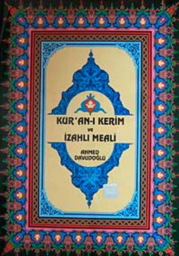 Kur'an-ı Kerim ve İzahlı Meali (4 Renk Rahle Boy)