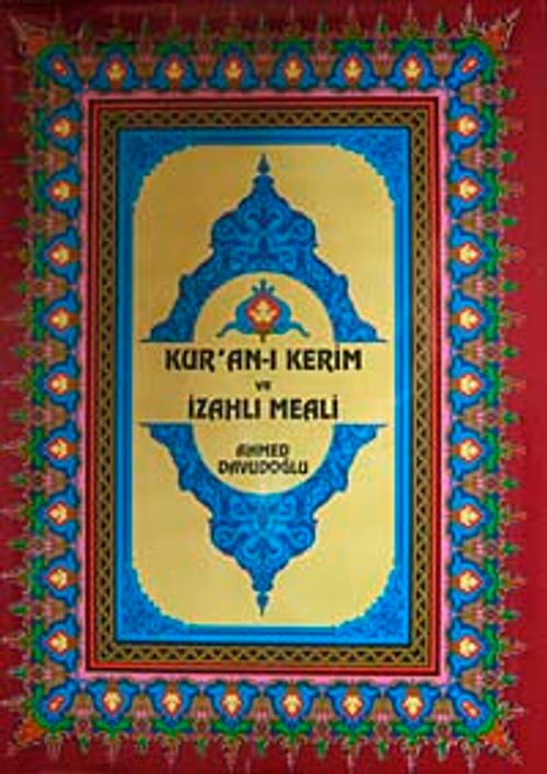 Kur'an-ı Kerim ve İzahlı Meali (4 Renk Cami Boy)