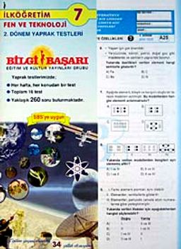 Fen ve Teknoloji 7.Sınıf Yaprak Test II.Dönem