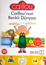 Caillou'nun Renkli Dünyası DVD Seti-1 (2 DVD 32 Bölüm)