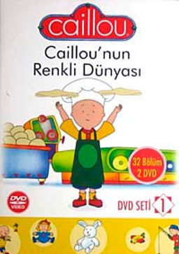 Caillou'nun Renkli Dünyası DVD Seti-1 (2 DVD 32 Bölüm)