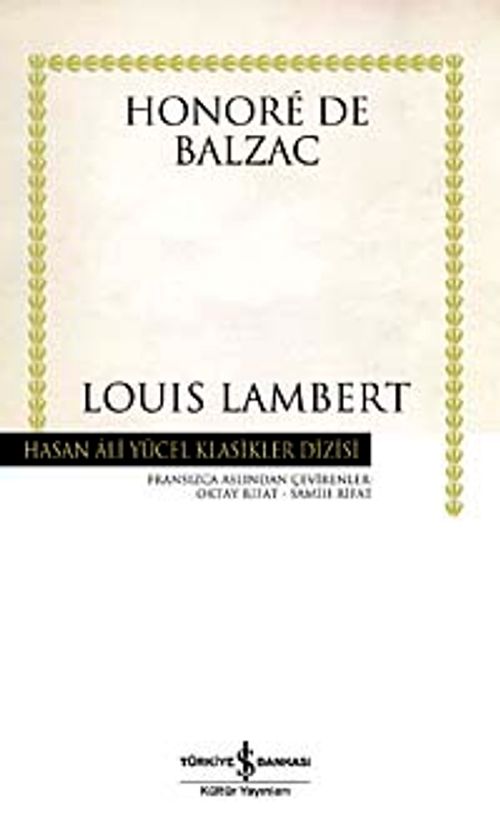 Louis Lambert (Ciltli)