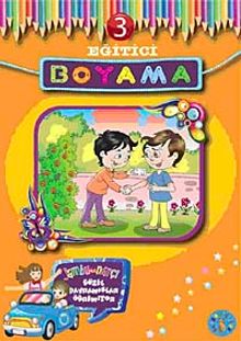 Eğitici Boyama-3 / Jambu ile Narçi Güzel Davranışlar Öğreniyor