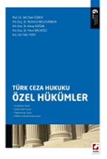 Türk Ceza Hukuku / Özel Hükümler