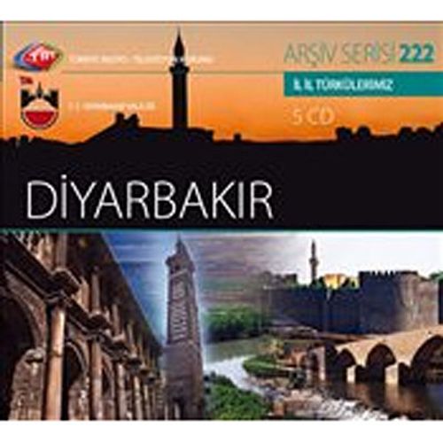TRT Arşiv Serisi 222 / Diyarbakır (5 CD)