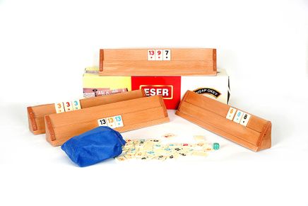 Eser Ahşap Okey Takımı Büyük Boy 