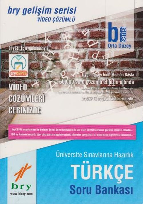 B Serisi Orta Düzey Türkçe Soru Bankası - Video çözümlü