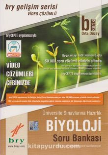 B Serisi Orta Düzey Biyoloji Soru Bankası - Video çözümlü