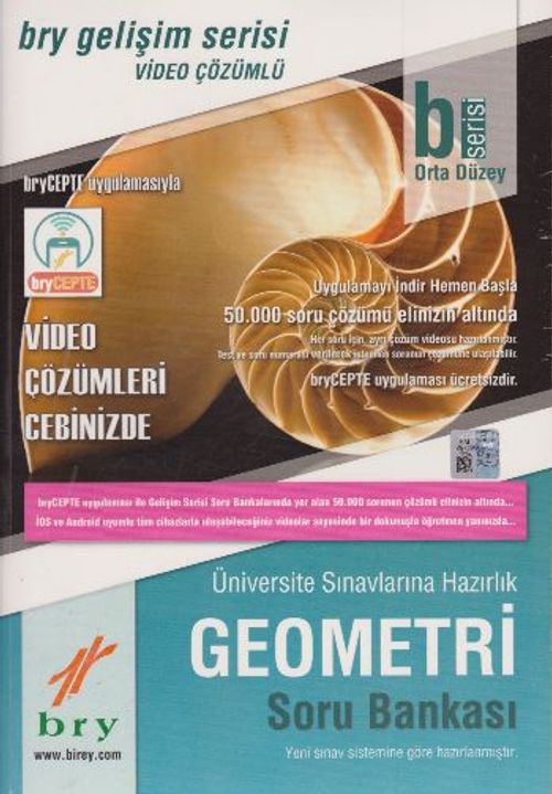 B Serisi Orta Düzey Geometri Soru Bankası - Video çözümlü