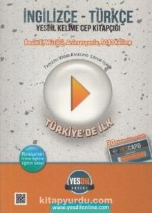 İngilizce - Türkçe Yesdil Kelime Cep Kitapçığı 