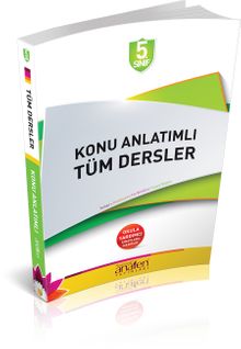 5. Sınıf  Tüm Dersler Konu Anlatım