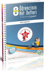 8.Sınıf Pes Matematik  Öğrencinin Not Defteri