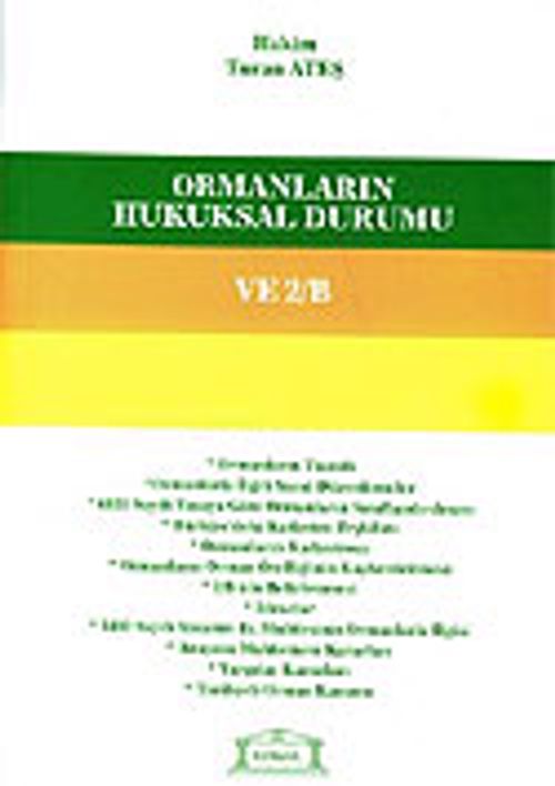 Ormanların Hukuksal Durumu