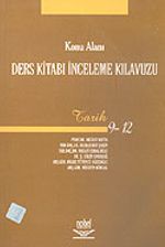 Konu Alanı Ders Kitabı İnceleme Kılavuzu-Tarih 9-12