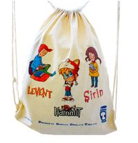 Timaş Çocuk Sırt Çantası (Bez Çanta)