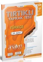 7. Sınıf Türkçe Tırtıklı Yaprak Testler
