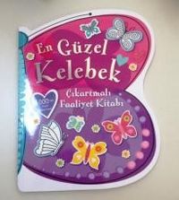 En Güzel Kelebek Çıkartmalı Faaliyet Kitabı