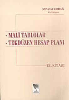 Mali Tablolar Tek Düzen Hesap Planı El Kitabı