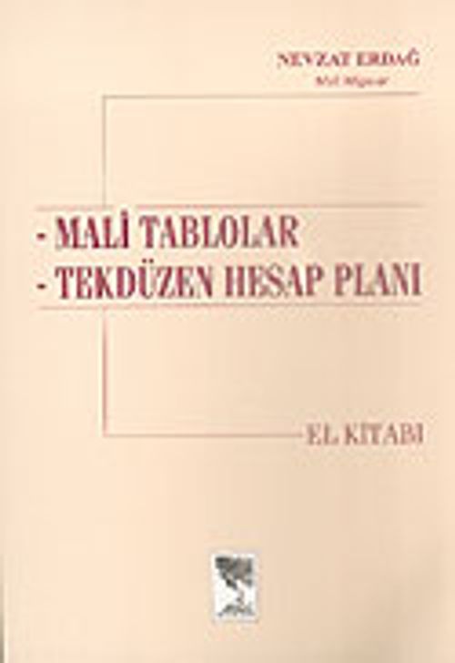 Mali Tablolar Tek Düzen Hesap Planı El Kitabı