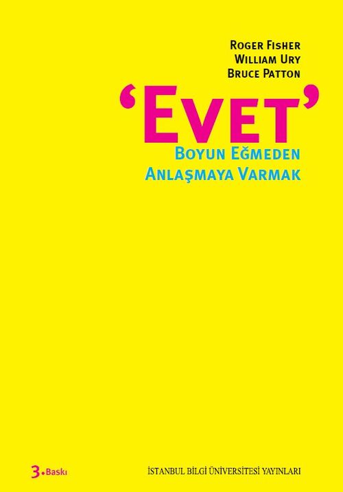 Evet Boyun Eğmeden Anlaşmaya Varmak