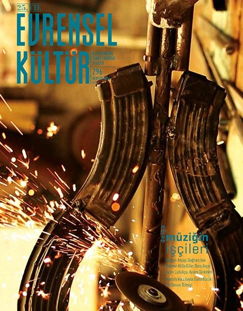Evrensel Kültür / Aylık Kültür, Sanat, Edebiyat Dergisi Ağustos 2016 Sayı:296