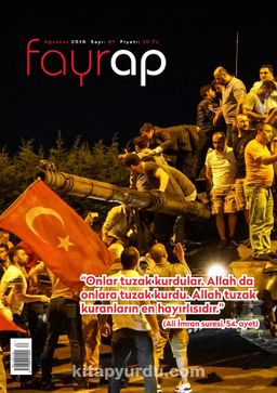 Fayrap Edebiyat Dergisi Ağustos 2016 Sayı:87