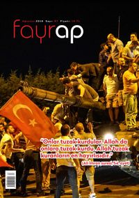 Fayrap Edebiyat Dergisi Ağustos 2016 Sayı:87