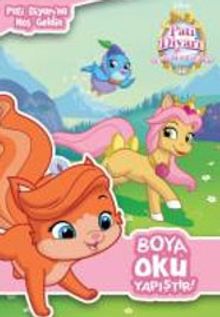 Disney Sevimli Saraylılar Boya Oku Yapıştır