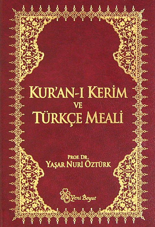 Kuranı Kerim ve Türkçe Meali (Metinli-Küçük boy) (ciltli)