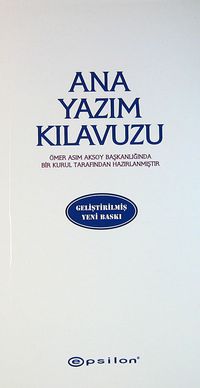 Ana Yazım Kılavuzu