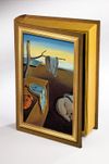 Kitap Şeklinde Ahşap Hediye Kutu - Salvador Dali