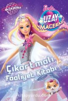 Barbie Uzay Macerası Çıkartmalı Faliyet Kitabı