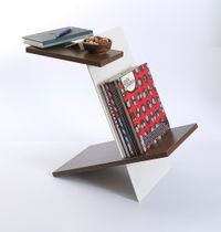 Canadian Kitaplık & Krem Metal Renk (Nil Cevizi Suntalam)