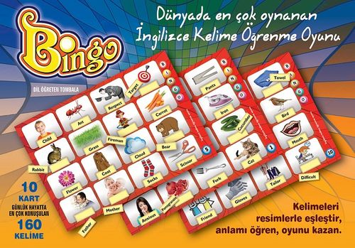 Bingo İngilizce (Kelime Öğrenme Tombala Oyunu)