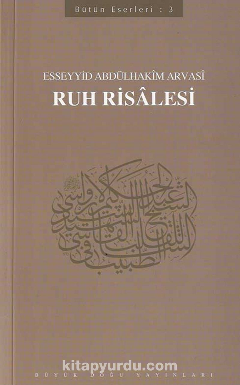ruh risalesi seyyid abdulhakim arvasi kitapyurdu com