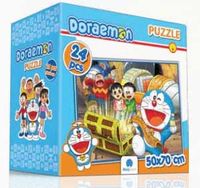 Doraemon Puzzle - Yer Puzzle - Mavi (Kod:14043)