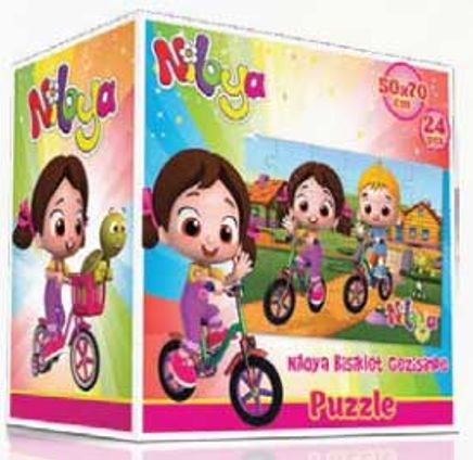 Niloya Yer Puzzle - Niloya Bisiklet Gezisinde (Kod:14045)