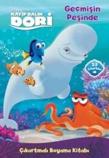 Disney Kayıp Balık Dori Çıkartmalı Boyama Kitabı - Geçmişin Peşinde